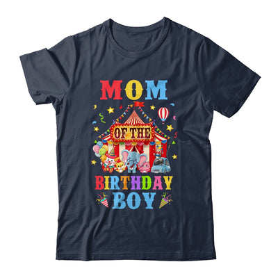 Mom Of The Birthday For Boy Circus Carnival Theme Party Shirt & Hoodie | teecentury