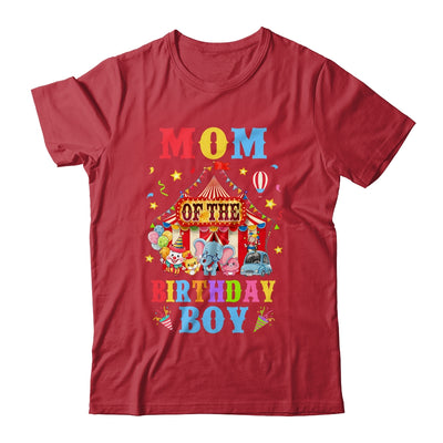 Mom Of The Birthday For Boy Circus Carnival Theme Party Shirt & Hoodie | teecentury