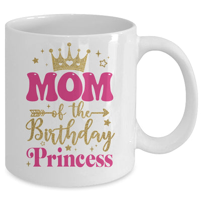 Mom Of The Birthday For Girl 1st Birthday Princess Girl Mug | teecentury