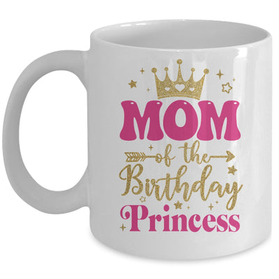 Mom Of The Birthday For Girl 1st Birthday Princess Girl Mug | teecentury