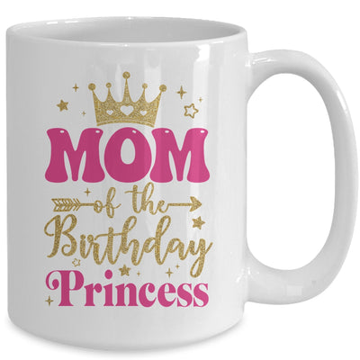 Mom Of The Birthday For Girl 1st Birthday Princess Girl Mug | teecentury