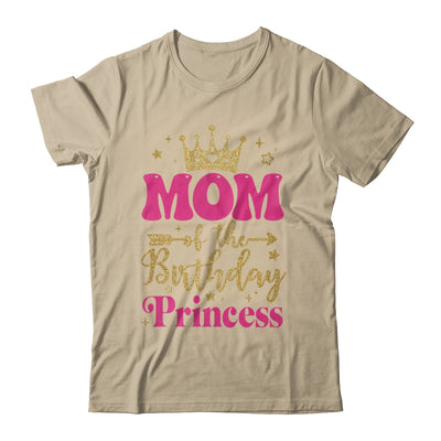 Mom Of The Birthday For Girl 1st Birthday Princess Girl Shirt & Hoodie | teecentury