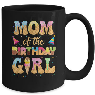 Mom Of The Birthday Girl 1st Ice Cream Party Family Mug | teecentury