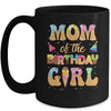 Mom Of The Birthday Girl 1st Ice Cream Party Family Mug | teecentury