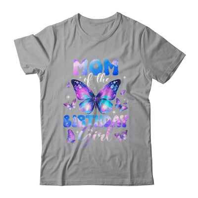 Mom Of The Birthday Girl Butterfly Family Matching Shirt & Hoodie | teecentury