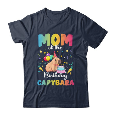 Mom Of The Birthday Girl Capybara Bday Party Family Shirt & Hoodie | teecentury