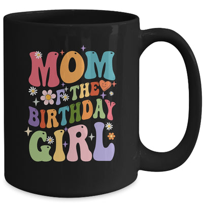 Mom Of The Birthday Girl Groovy Party 1st Birthday Girl Mug | teecentury