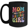 Mom Of The Birthday Girl Groovy Party 1st Birthday Girl Mug | teecentury