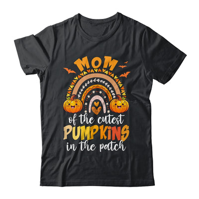 Mom Of The Cutest Pumpkins In The Patch Halloween Rainbow Shirt & Hoodie | teecentury