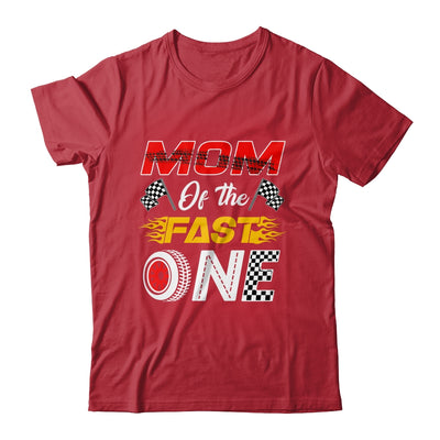Mom Of The Fast One 1st Birthday Race Car Family Shirt & Hoodie | teecentury