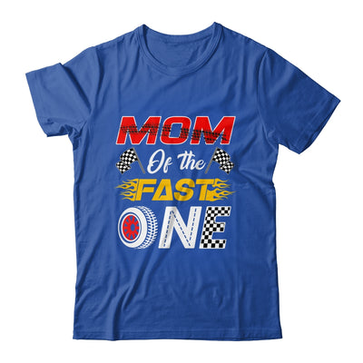 Mom Of The Fast One 1st Birthday Race Car Family Shirt & Hoodie | teecentury