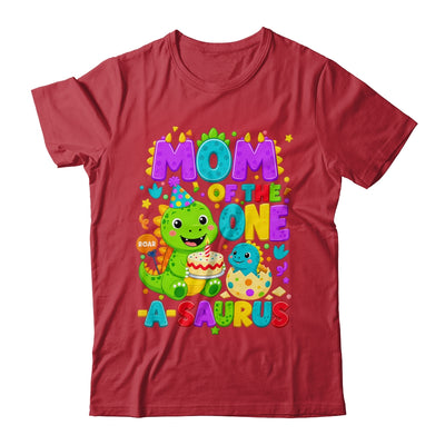 Mom Of The One-A-Saurus 1St Birthday Boy T-Rex Dinosaur Shirt & Hoodie | teecentury