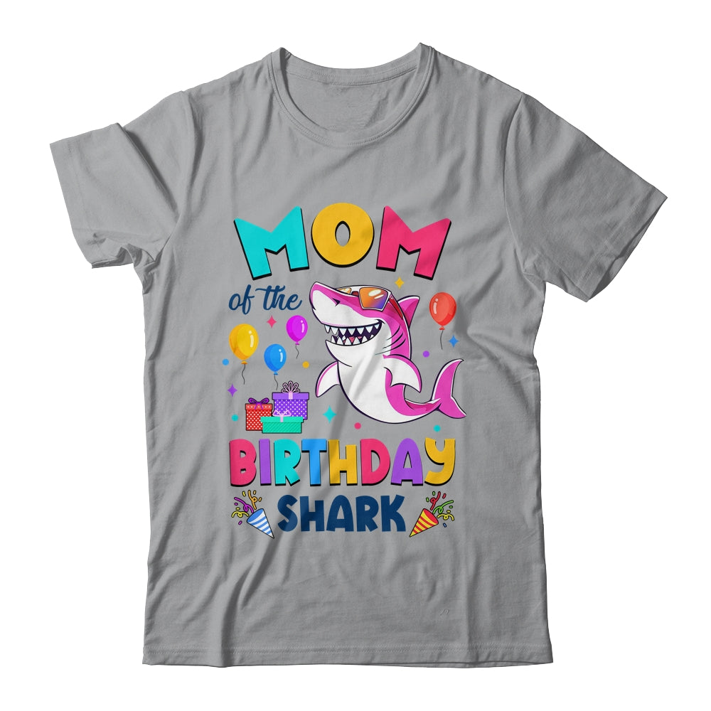 Mom Of The Shark Birthday Family Matching Party Kids Shirt & Hoodie | teecentury