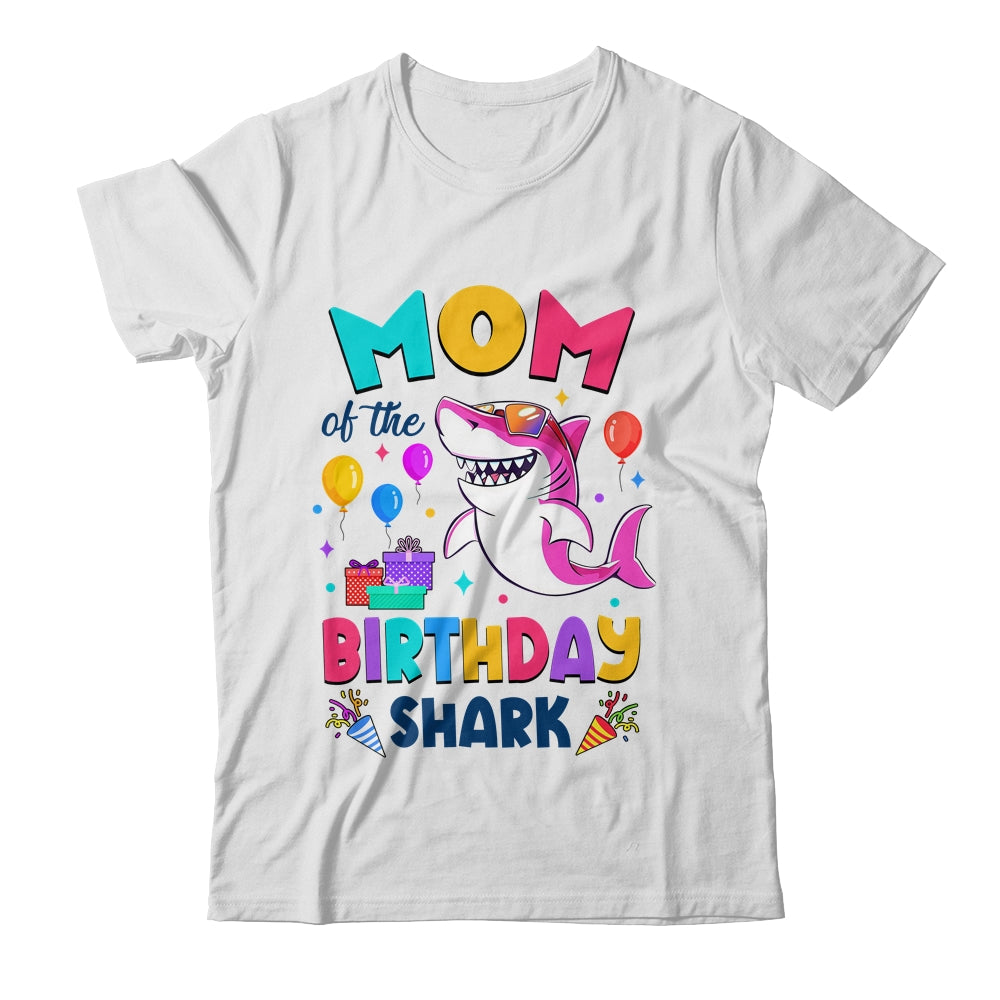 Mom Of The Shark Birthday Family Matching Party Kids Shirt & Hoodie | teecentury
