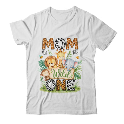 Mom Of The Wild One First Birthday Boy Jungle Safari Shirt & Hoodie | teecentury