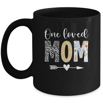 Mom Women Cute Design One Loved Mom Mother's Day Mug | teecentury