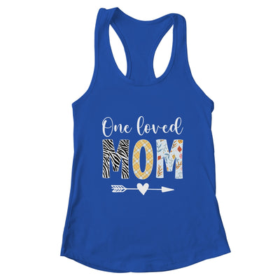 Mom Women Cute Design One Loved Mom Mother's Day Shirt & Tank Top | teecentury