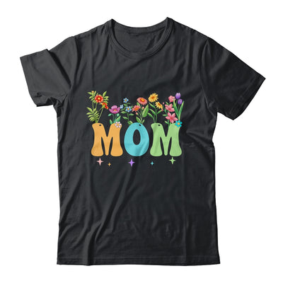 Mom Women Wildflower Floral Design Mom Mothers Day Shirt & Tank Top | teecentury