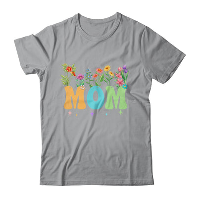 Mom Women Wildflower Floral Design Mom Mothers Day Shirt & Tank Top | teecentury