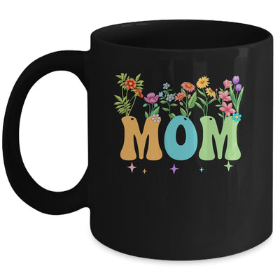 Mom Women Wildflower Floral Design Mom Mothers Day Mug | teecentury