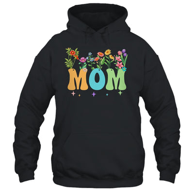 Mom Women Wildflower Floral Design Mom Mothers Day Shirt & Tank Top | teecentury