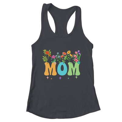 Mom Women Wildflower Floral Design Mom Mothers Day Shirt & Tank Top | teecentury