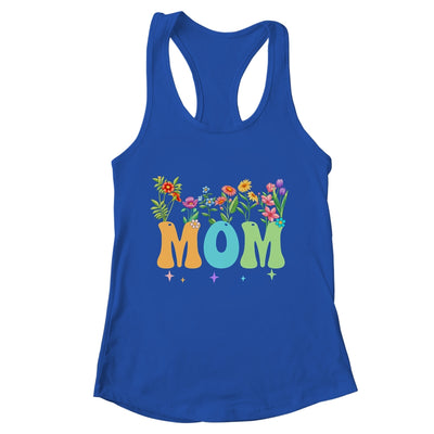 Mom Women Wildflower Floral Design Mom Mothers Day Shirt & Tank Top | teecentury