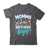 Momma Of The Birthday Boy Astronaut Family Space Planets Shirt & Hoodie | teecentury