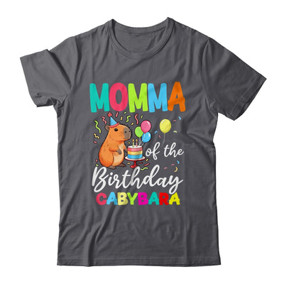 Momma Of The Birthday Capybara Girl Bday Party Family Shirt & Hoodie | teecentury