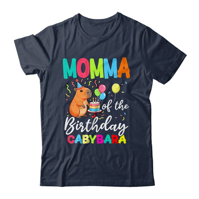 Momma Of The Birthday Capybara Girl Bday Party Family Shirt & Hoodie | teecentury