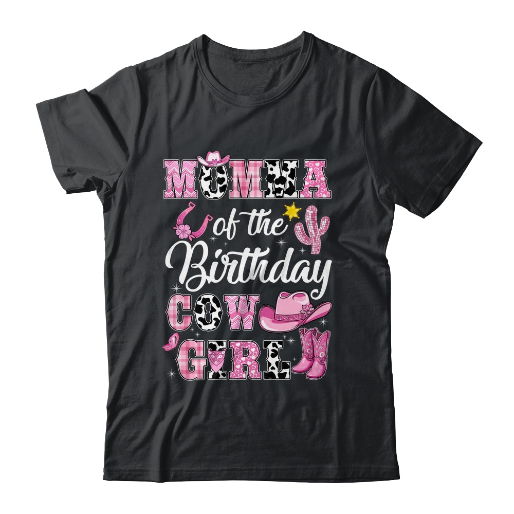 Momma Of The Birthday Cow Girl Western Cowgirl 1st Birthday Shirt & Hoodie | teecentury