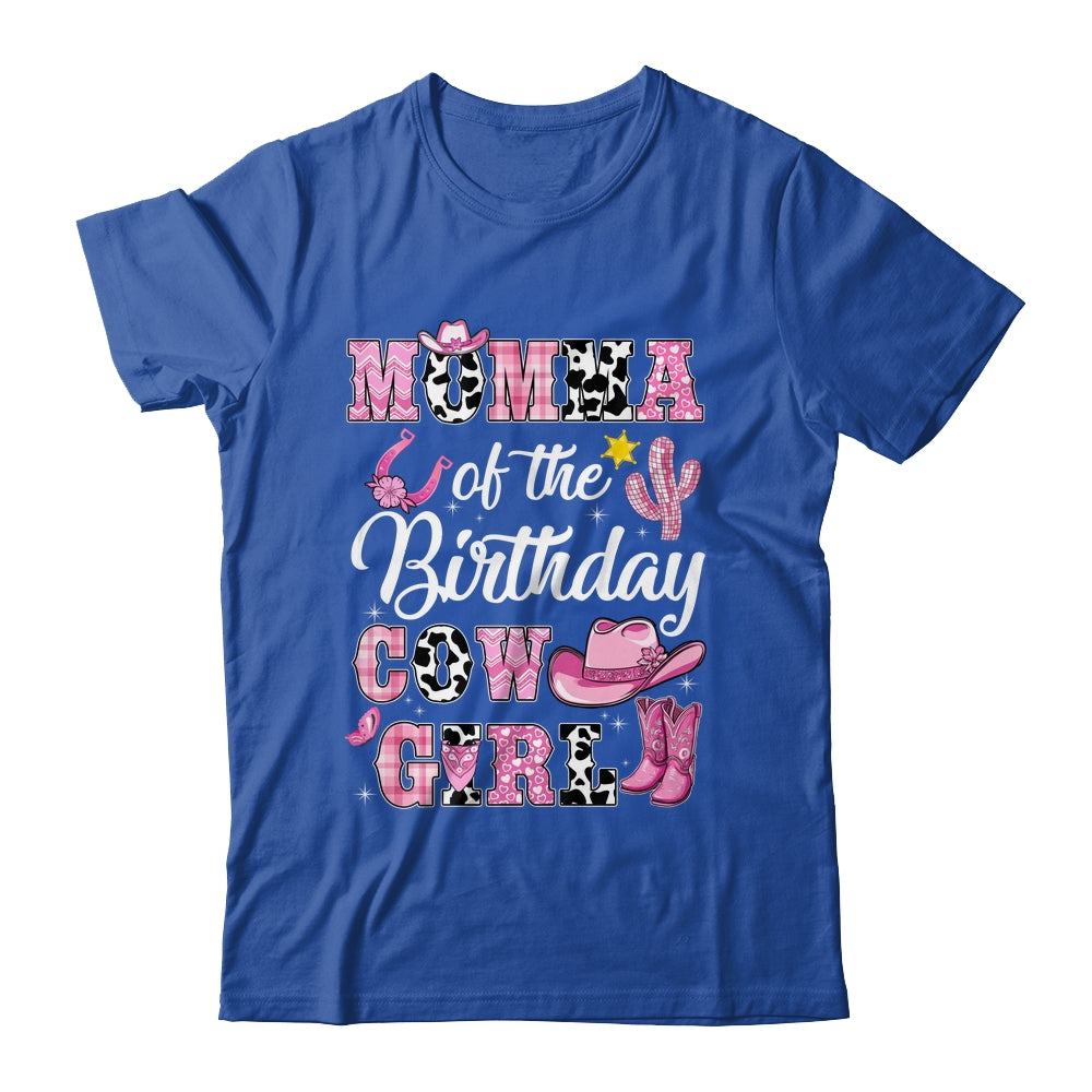 Momma Of The Birthday Cow Girl Western Cowgirl 1st Birthday Shirt & Hoodie | teecentury