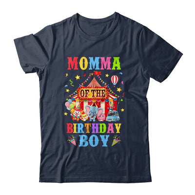 Momma Of The Birthday For Boy Circus Carnival Theme Party Shirt & Hoodie | teecentury