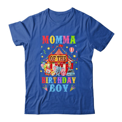 Momma Of The Birthday For Boy Circus Carnival Theme Party Shirt & Hoodie | teecentury