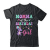 Momma Of The Birthday For Girl Dinosaur T-Rex Party Family Shirt & Hoodie | teecentury