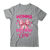 Momma Of The Birthday Girl Coquette Bow Matching Family Shirt & Hoodie | teecentury