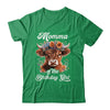 Momma Of The Birthday Girl Highland Cow Farm Family Shirt & Hoodie | teecentury