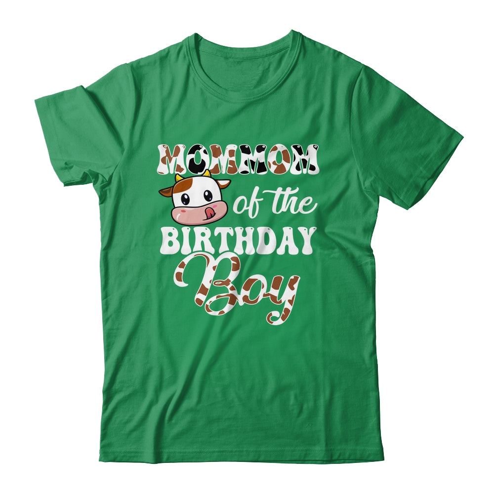 Mommom Of The Birthday Boy Cow Farm 1st Birthday Boy Shirt & Hoodie | teecentury