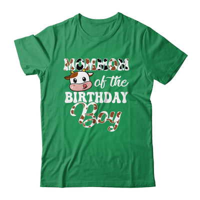 Mommom Of The Birthday Boy Cow Farm 1st Birthday Boy Shirt & Hoodie | teecentury