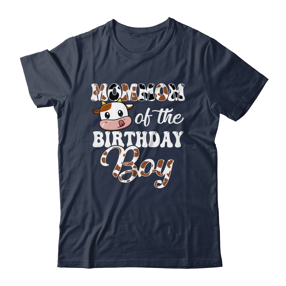 Mommom Of The Birthday Boy Cow Farm 1st Birthday Boy Shirt & Hoodie | teecentury