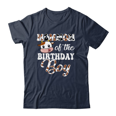 Mommom Of The Birthday Boy Cow Farm 1st Birthday Boy Shirt & Hoodie | teecentury