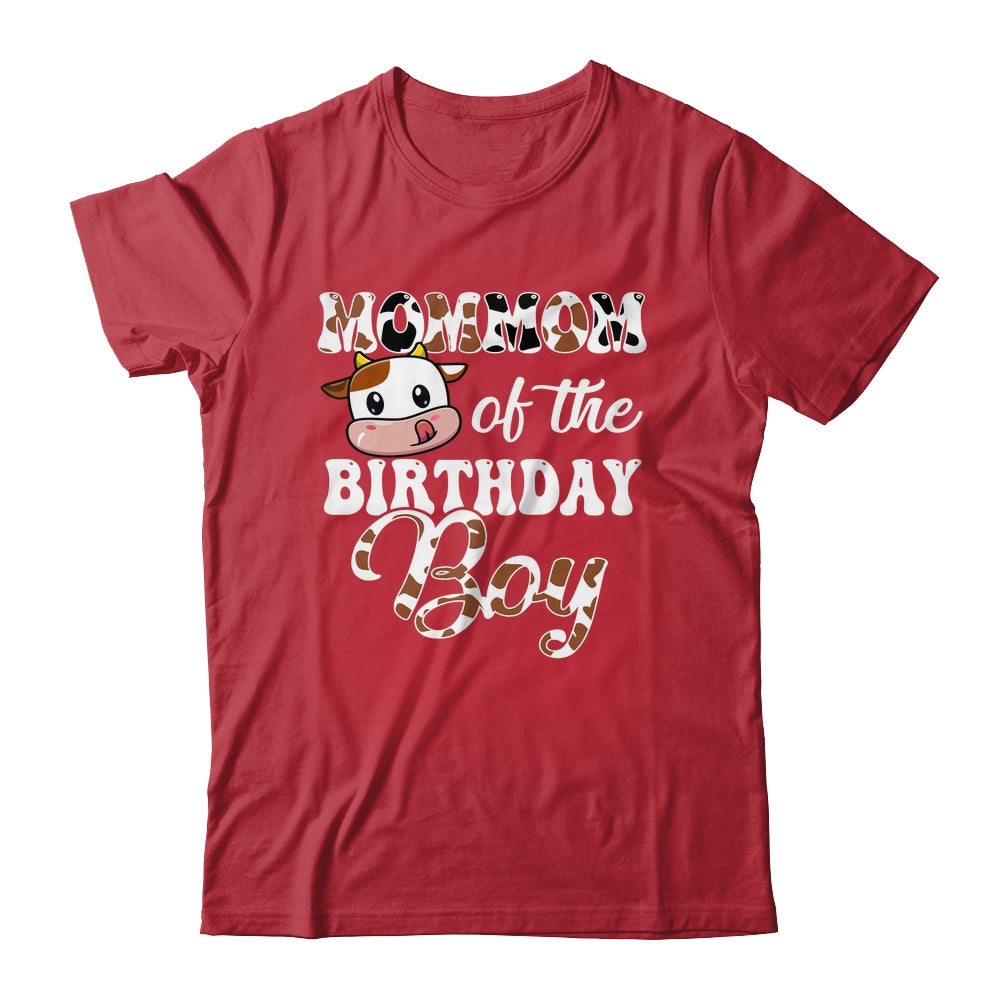 Mommom Of The Birthday Boy Cow Farm 1st Birthday Boy Shirt & Hoodie | teecentury