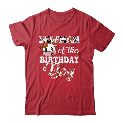 Mommom Of The Birthday Boy Cow Farm 1st Birthday Boy Shirt & Hoodie | teecentury