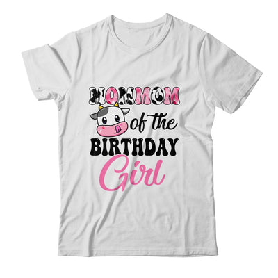 Mommom Of The Birthday Girl Cow Farm 1st Birthday Girl Shirt & Hoodie | teecentury