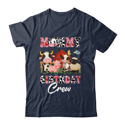 Mommy Birthday Crew Farm Cow Birthday Boy Girl Family Shirt & Hoodie | teecentury