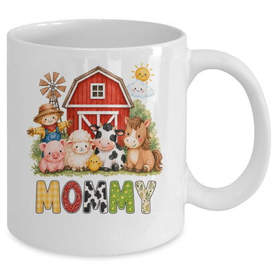 Mommy Farm Cow 1St Birthday Girl Boy Matching Family Mug | teecentury