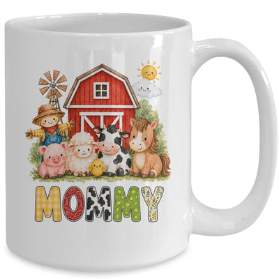 Mommy Farm Cow 1St Birthday Girl Boy Matching Family Mug | teecentury