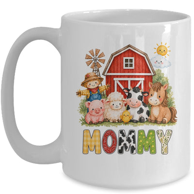 Mommy Farm Cow 1St Birthday Girl Boy Matching Family Mug | teecentury
