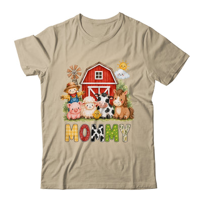 Mommy Farm Cow 1St Birthday Girl Boy Matching Family Shirt & Hoodie | teecentury