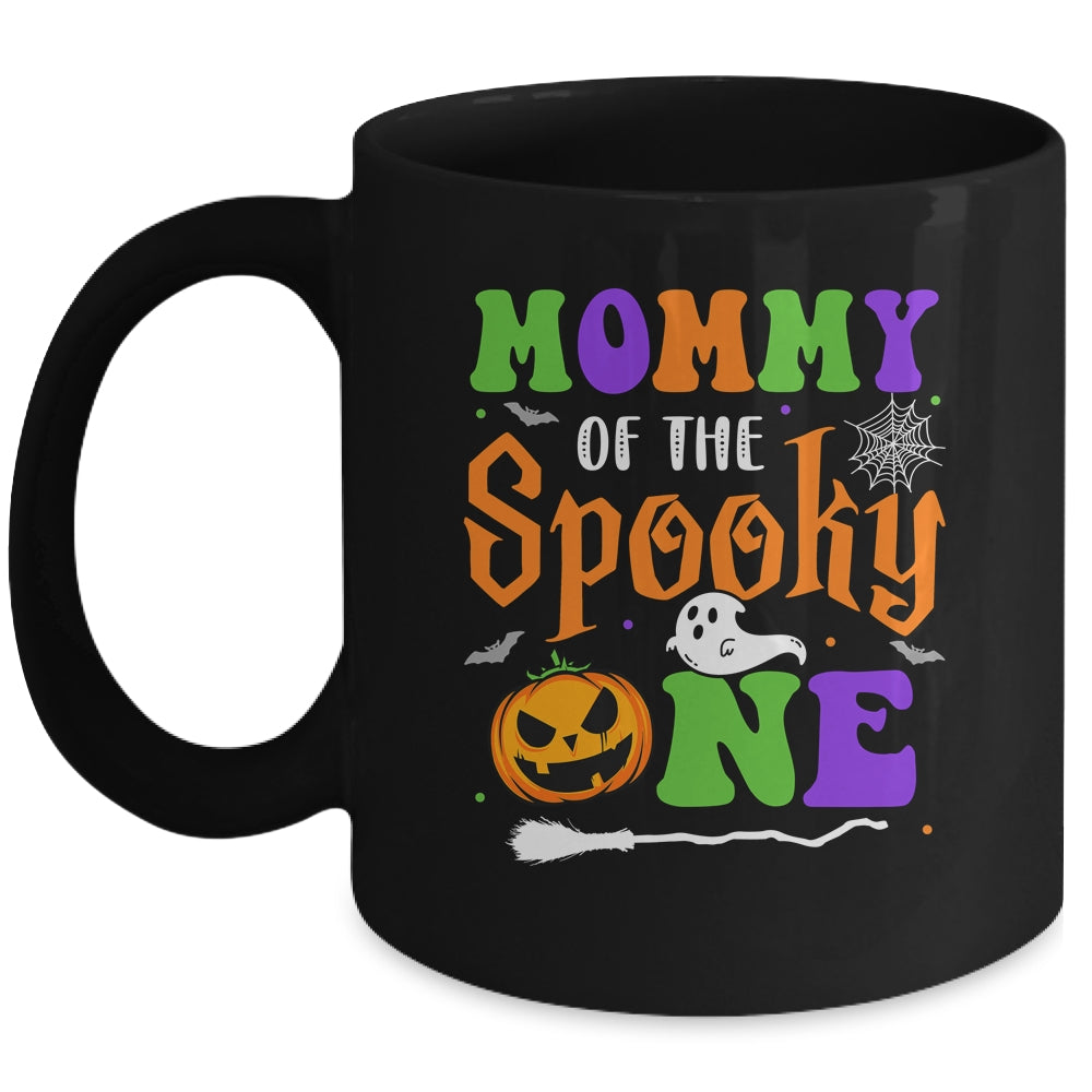 Mommy Halloween 1st Birthday Boy Matching Family Spooky One Mug | teecentury